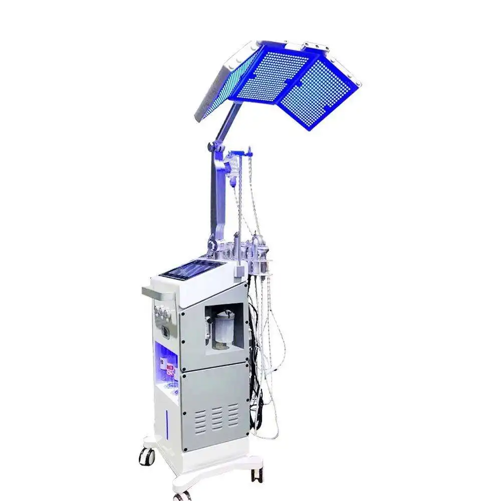 Profession 14 in 1 Multifunctional Red Light Therapy Hydra Oxygen Aqua Peeling Facial Machine