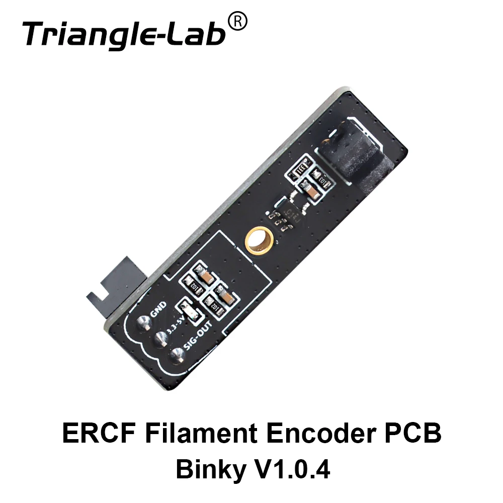 

Trianglelab Binky Encoder Fit for ERCF by Morehaus TCRT5000 ERCF V2 ERCF Enrager Rabbit Carrot Feeder Voron 2.4 Trident V core