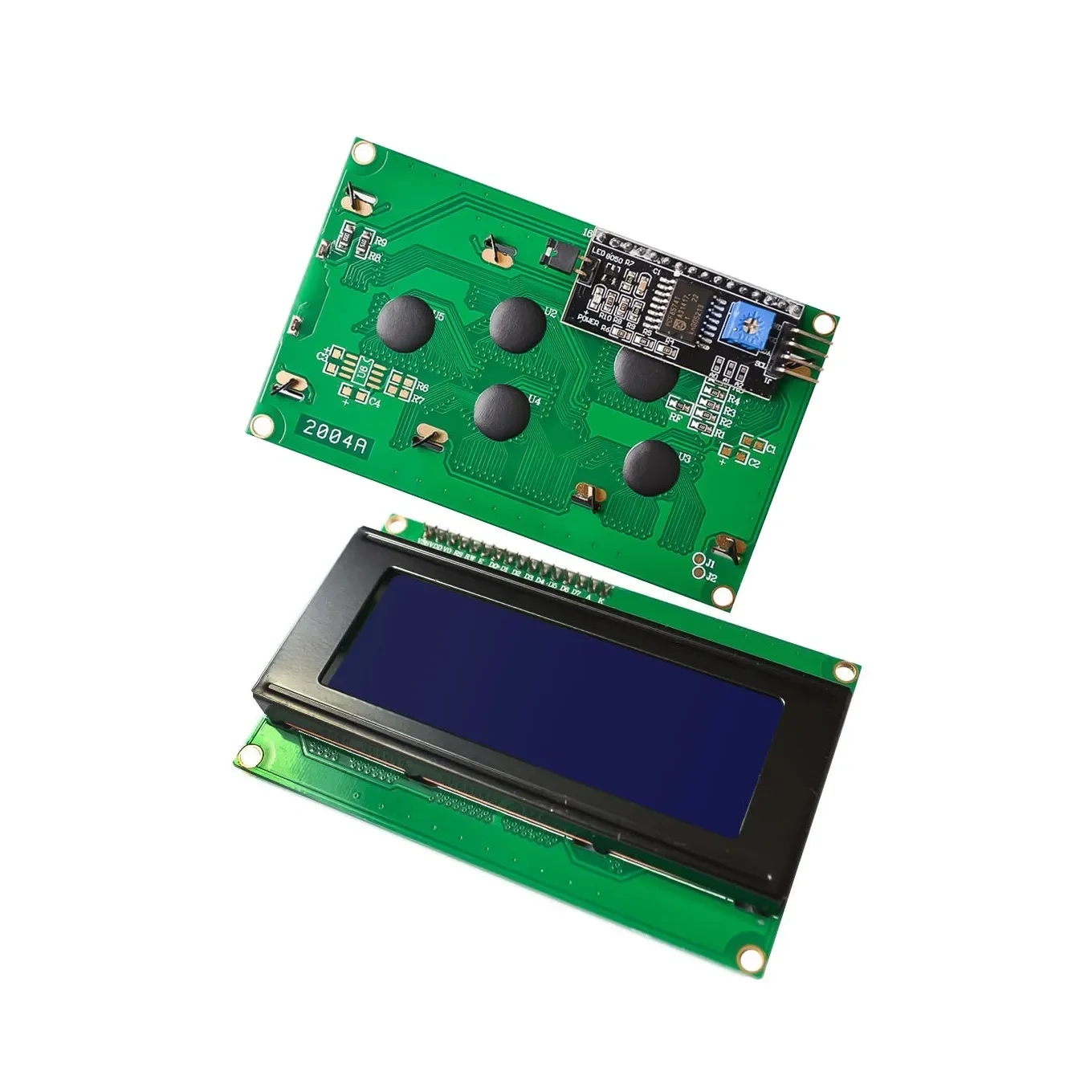 LCD2004 + I2C 2004 20x4 2004A синий экран HD44780 для Arduino символьный ЖК-дисплей/w IIC/I2C модуль адаптера последовательного интерфейса