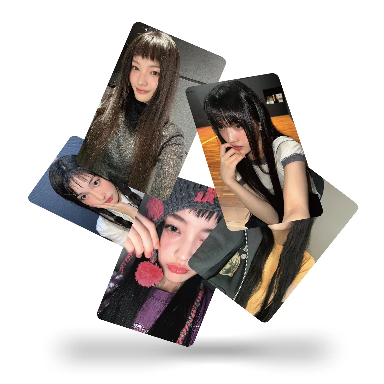 Imagem -05 - Illit Idol Álbum Magnético Cartões Lomo Yunah Minju Moka Wonhee Iroha Photocards de Alta Qualidade Presentes para Fãs Novo Álbum Conjunto 55pc