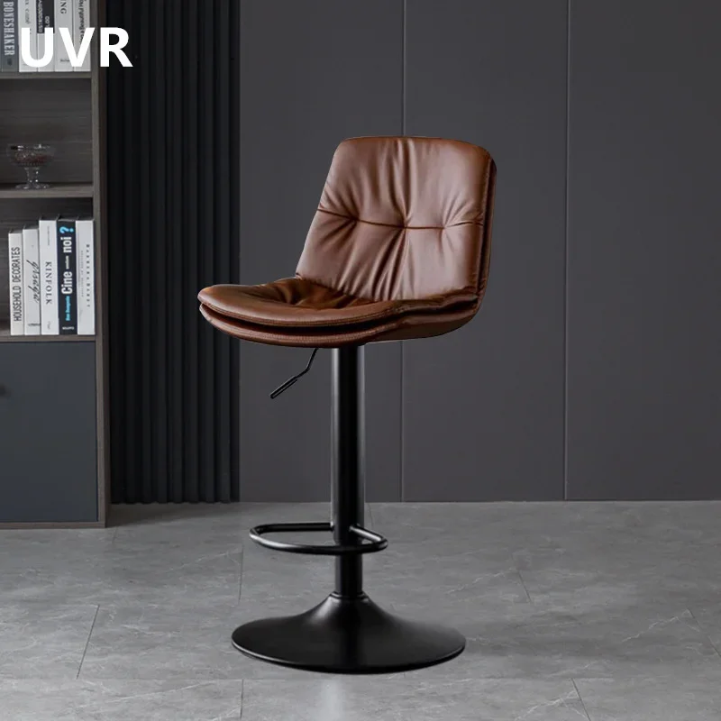 

UVR High-quality Bar Stools for Home Use High Stools Lift Adjustable Backrest Bar Stools Cashier Stools Bar Salon Bar Stools