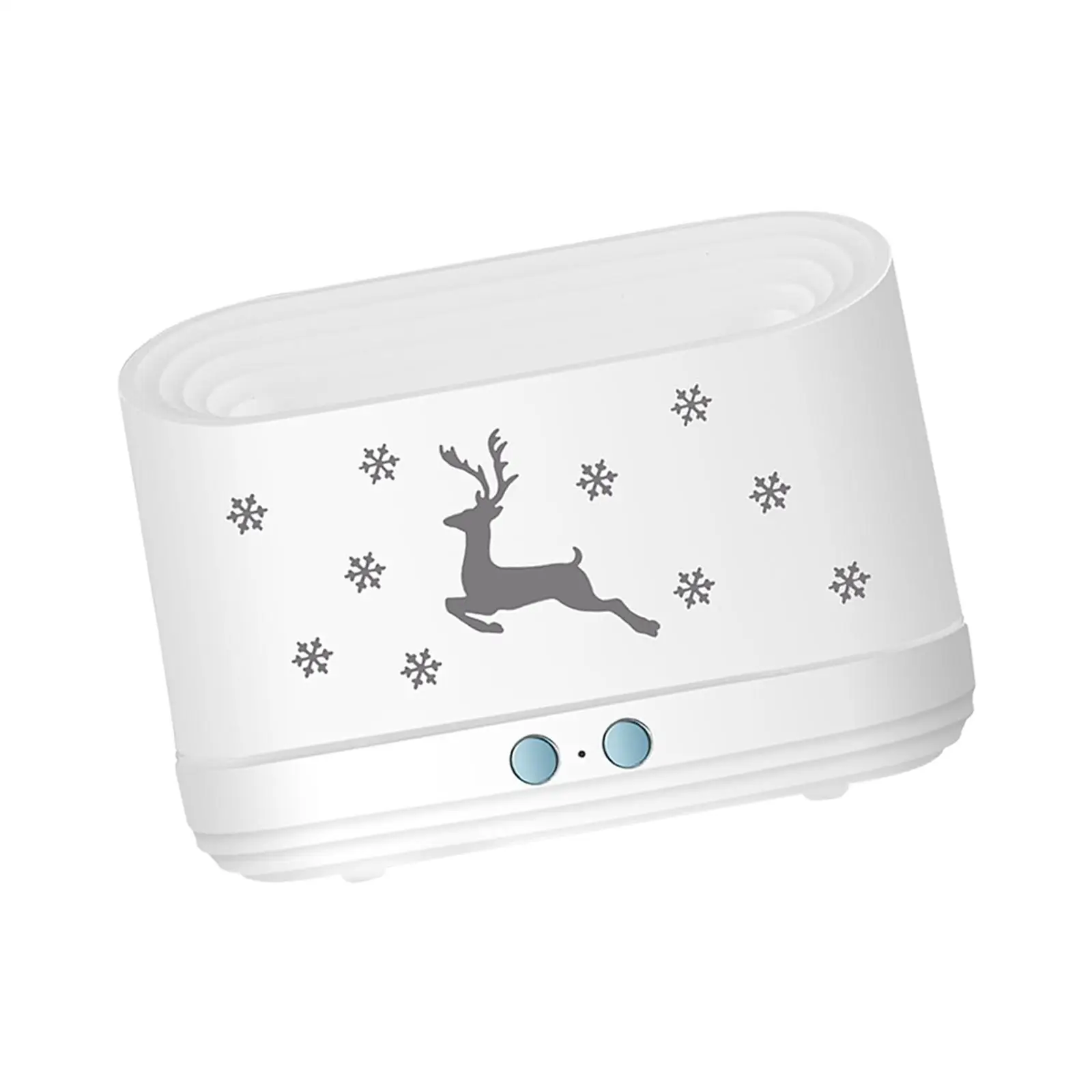 Portable Simulation Flame Mist Humidifier Air Purifier for Living Rooms Hotel