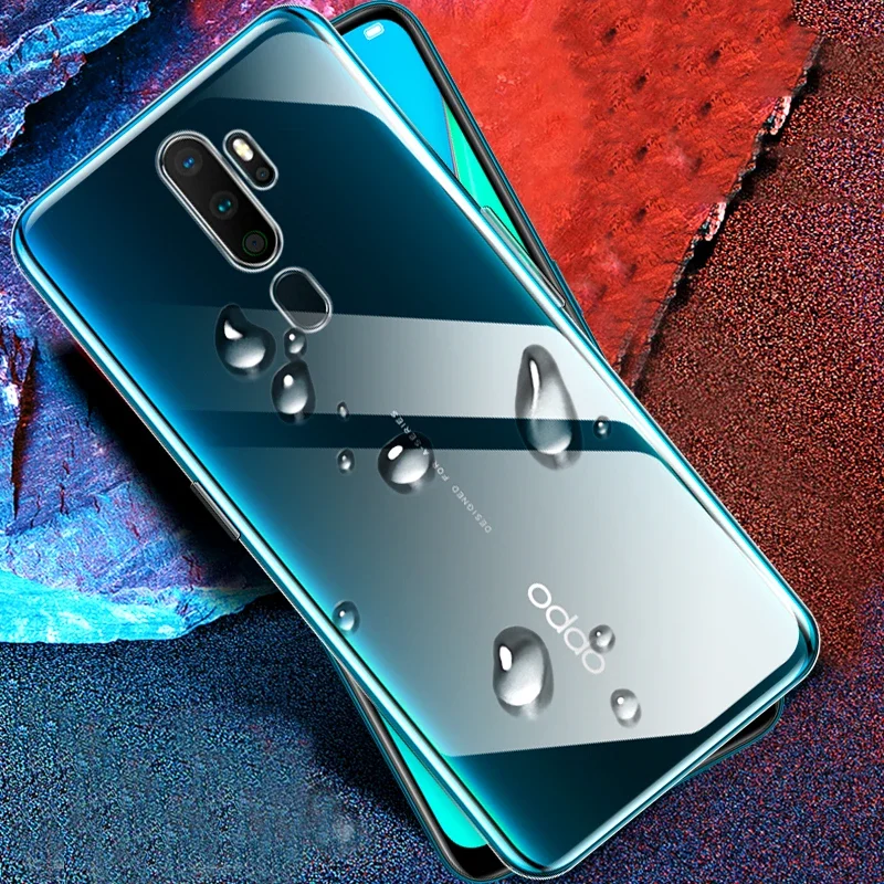 Silicone TPU Case for OPPO R19 A1K A11X A9 A5 2020 Transparent Case for OPPO R19 A1K A11X A9 A5 2020 Cover Soft Protective Cases