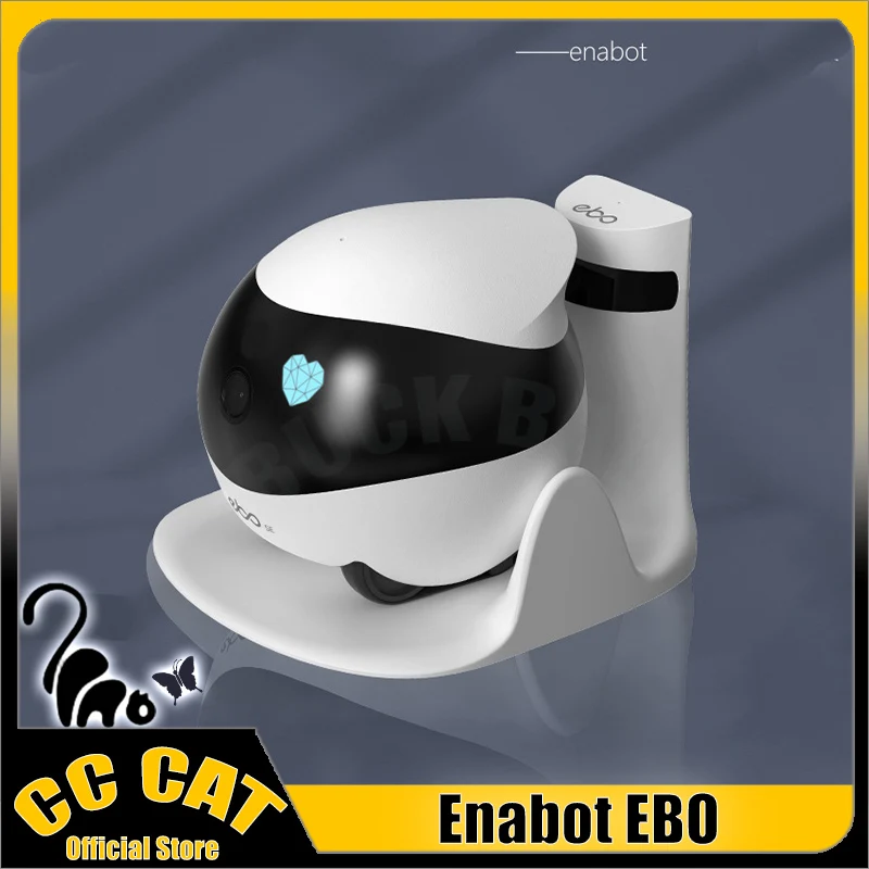 Enabot EBO AIR Intelligent Robot EBO SE Camera Robot Wireless Remote Monitoring Pet Control Realtime Companion Robot Custom