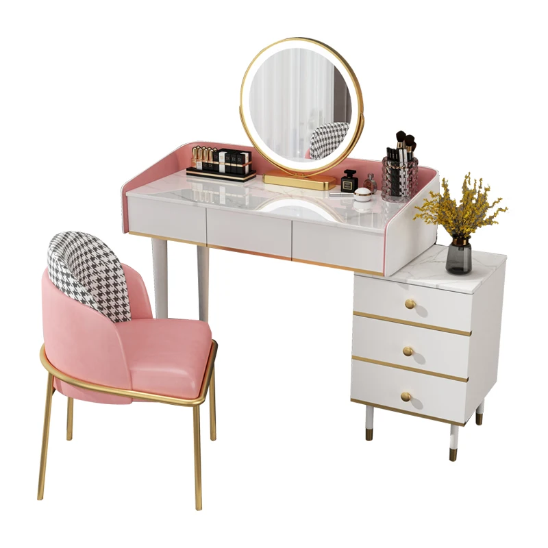 

Vanity Dressing Tables Modern Dressers Advanced Makeup Table Large Capacity Minimalist Cabinet Dresser Furniture 11