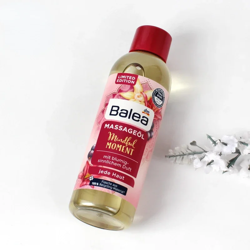 

Germany Balea Almond Grape Seed Essential Oil 100ml Face Body Nourishing Massage Oil Soothing Skin Moisturizing Smooth Skin Care