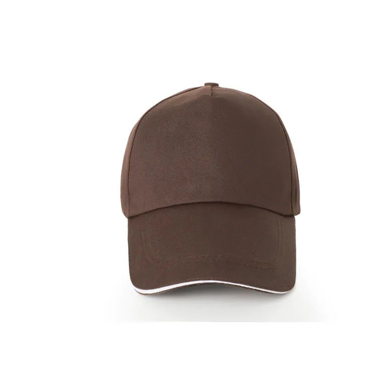 Individuell Bedruckte Logo-Baseballkappen im Trendigen 5-Teiligen Set aus Baumwolle für Herren-Outdoor-Aktivitäten und Damen-Mode-Trend – Detail 3