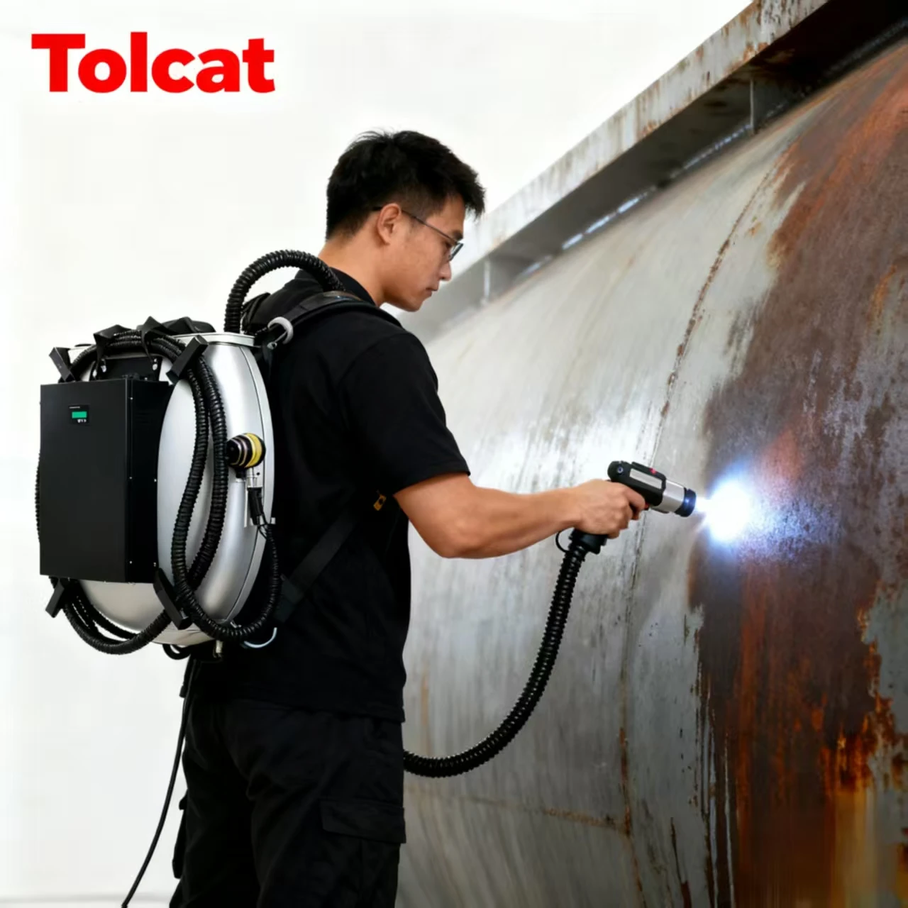 

Импульсный волоконный лазерный очиститель: ручной, переносной, для удаления ржавчины, мобильный, с воздушным охлаждением. Цена.