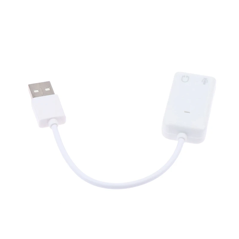 7.1 External USB Sound Card Jack 3.5mm USB Audio Adapter Earphone Micphone Sound Card For Macbook Computer Laptop PC