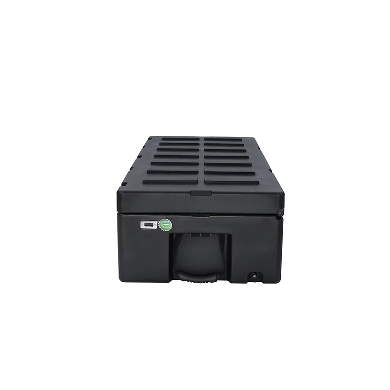 HM4935 LLDPE Cargo Case 122L Rugged Case Hard Plastic Rotomolded Tool Box Roof Rack Low Profile Quick Mount Bracket