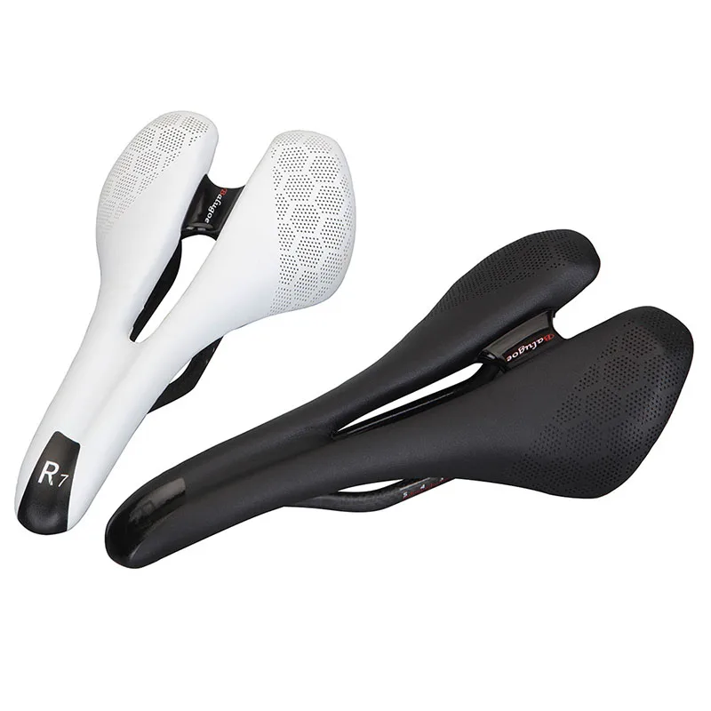BALUGOE R7 Hollow Carbon Fiber Saddle: Ultra-Light Road Bike Seat with Carbon Arc Design | Top-Tier Comfort & Speed Boost Trendi