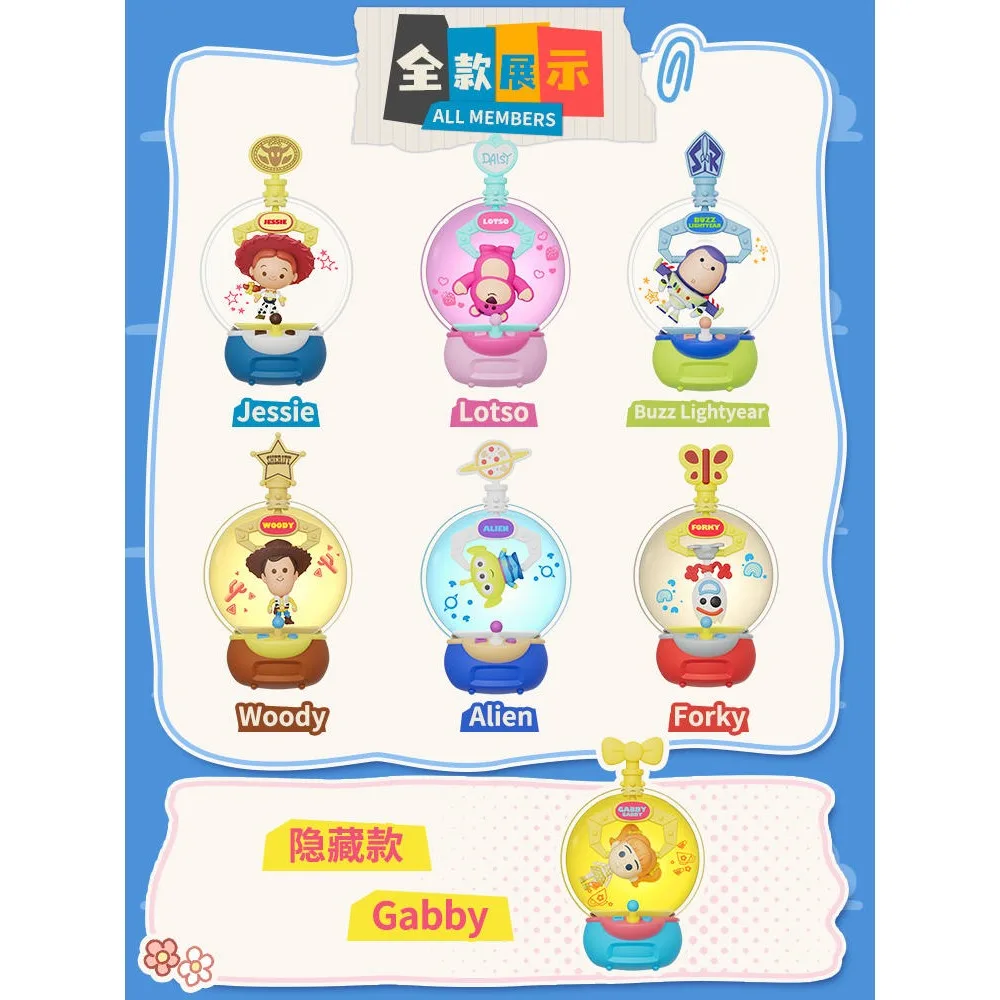 Disney Cute Cartoon Anime Toy Story Lotso Buzz Lightyear Jessie Woody Alien Forky Gabby Blind Box Cute Desktop Ornaments Gifts