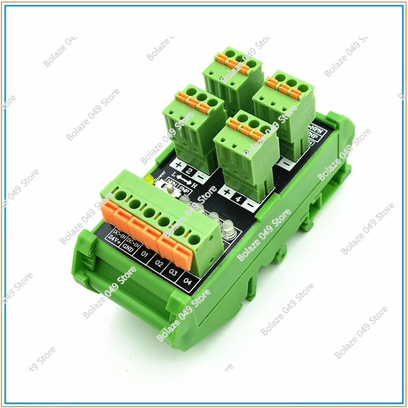 

Клеммная колодка датчика ПЛК, 2-проводной, 3-проводной, 4/8/12/16 каналов, вход NPN/PNP, фотоэлектрический бесконтактный переключатель