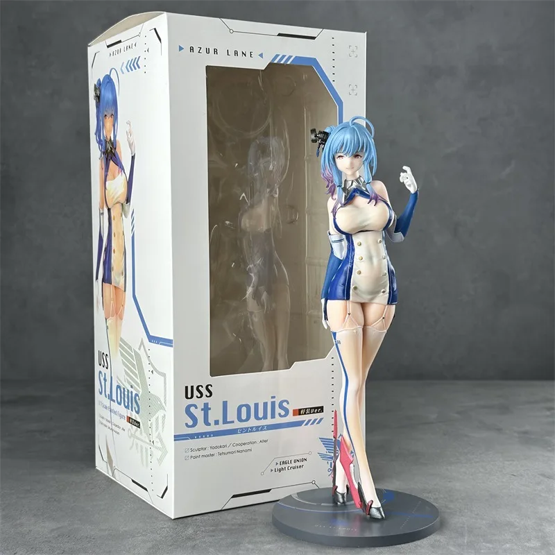 Anime Alter Azur Lane St. Louis equipo de luz Ver 1/7 figura de acción de Pvc chica Sexy colección para adultos modelo Hentai muñeca juguete para regalo