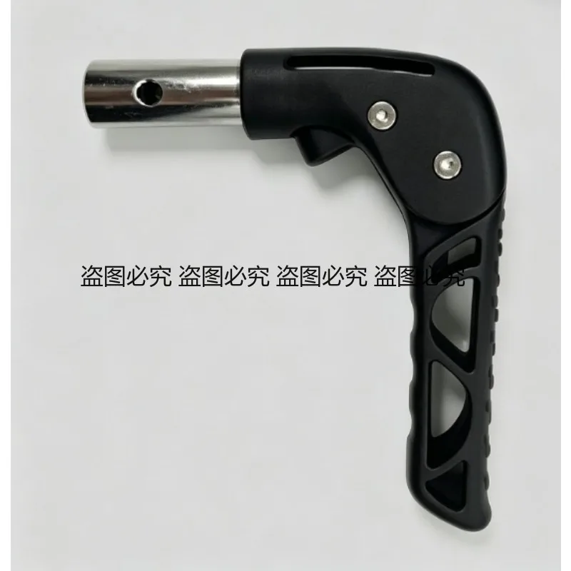 sports-wheelchair-accessories-folding-plastic-handle-with-button-structure-durable-wheelchair-parts-china-factory-wholesale