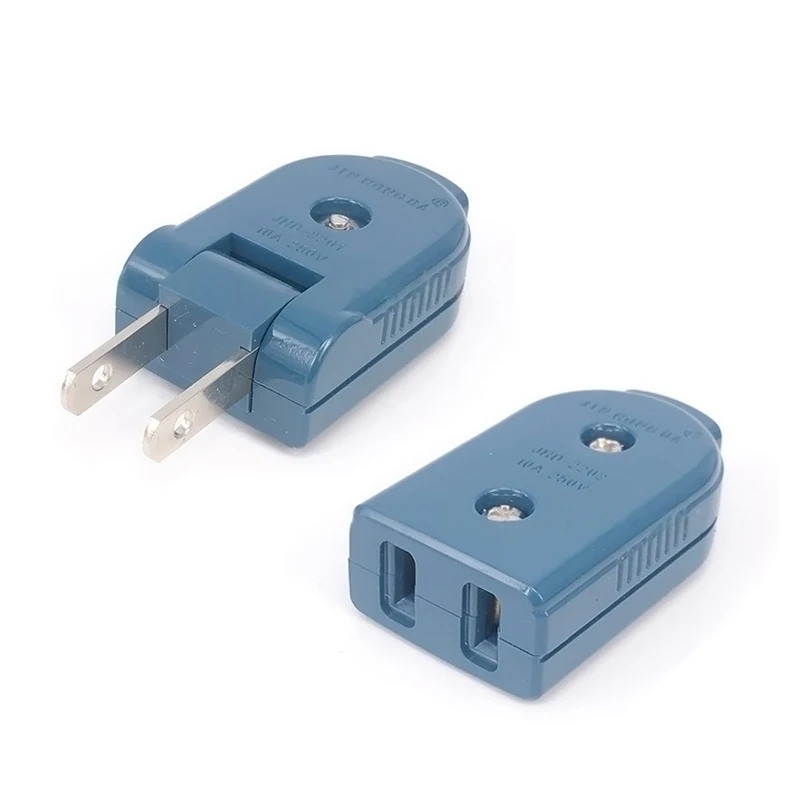 

90 degree rotary power plug, American connection with two flat foot joint JHD-2201,1 pcs