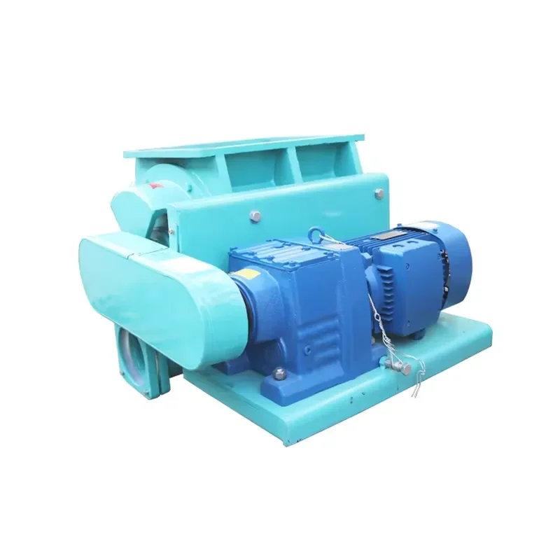 Rotary Air Valve High Sealing Steel Iron Rotary Feeder with Rubber Tip for Dust Collector System