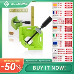 Allsome 90 stopni prawy zacisk kątowy zacisk kątowy rama do obróbki drewna klip kątowy Folder narzędzie do maszyny Drilliing ht2912