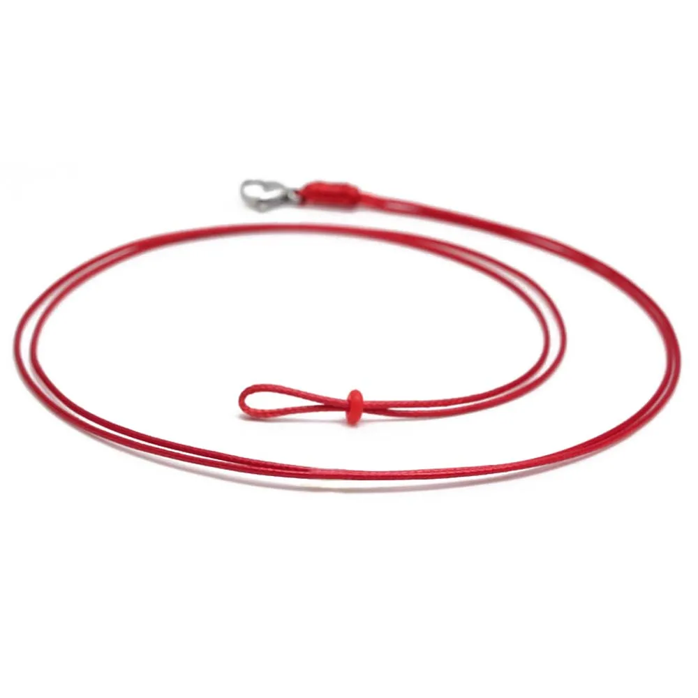 Catena in corda di cuoio intrecciata in acciaio inossidabile a doppio filo da 1 mm per bracciale fai da te, collana, creazione di gioielli, materiale per accessori