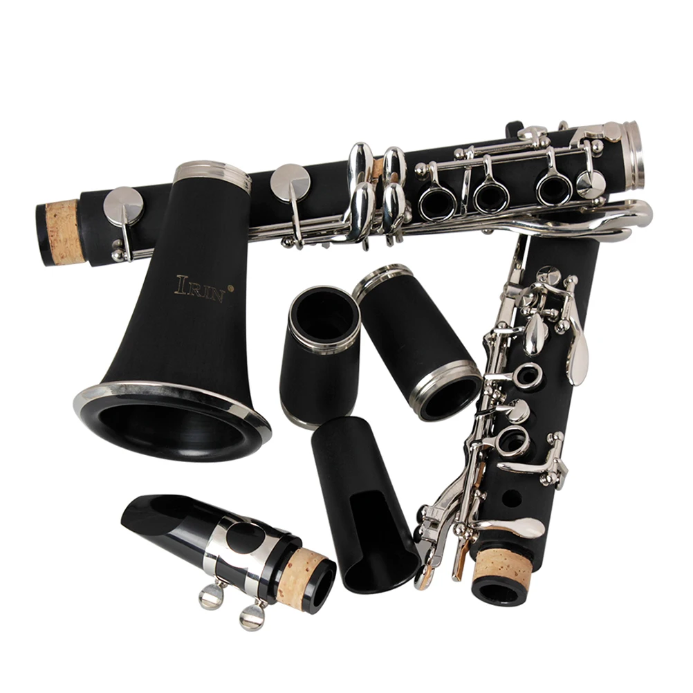 

Clarinet Black In560 Beginner Single Instrument Clarinet Set Precise Hole Opening Clarinet Accessories