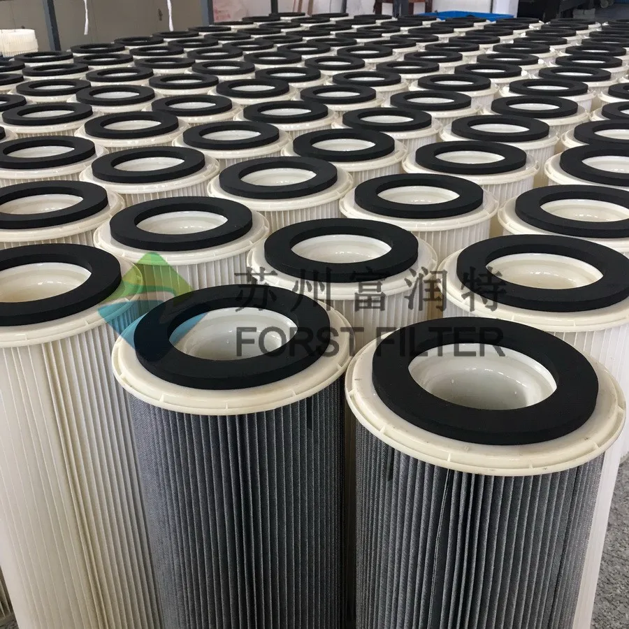 خرطوشة فلتر هواء مدخل هواء صناعية عالية الجودة قابلة للاستبدال من البوليستر