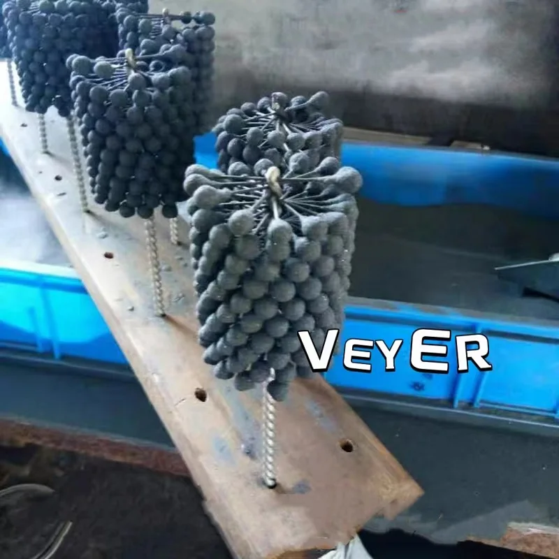 

10pcs 320 VEYER Deburring Flex Honing Balls CNC Brush Polish Cylinders Hone Tool for Small Engines 8mm