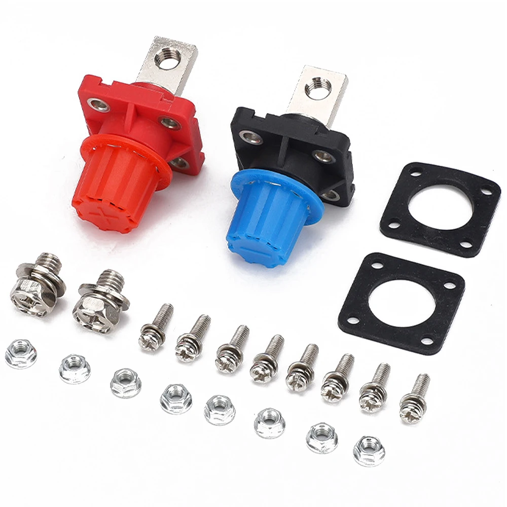 

Красный/черный разъем для литиевой батареи Разъем для подключения батареи Высокоточный разъем 250 А Разъем для хранения энергии