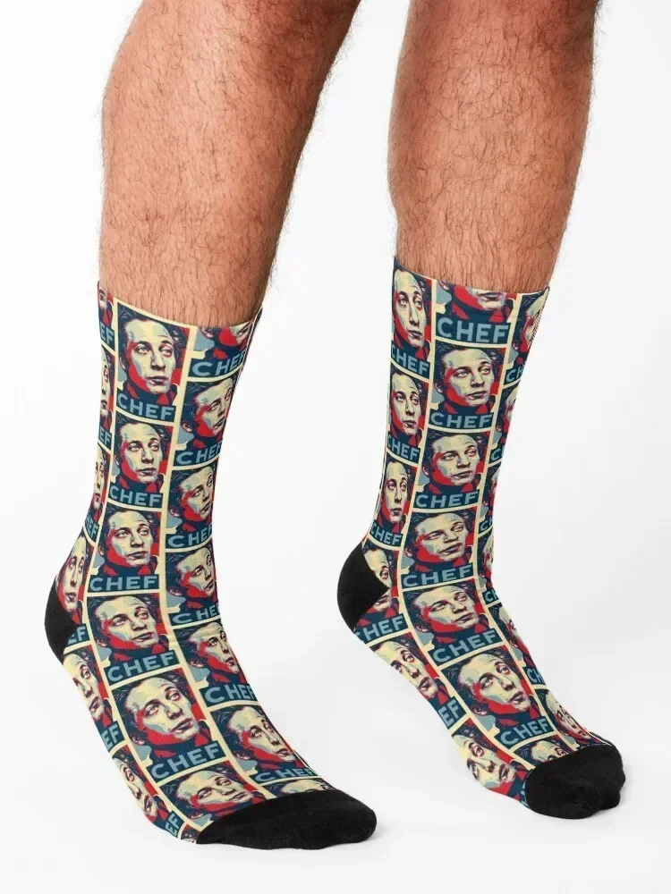 YES CHEF – The Bear by CH3Media Socks valentine gift ideas floral men cotton high quality designer brand Women Socks Men's