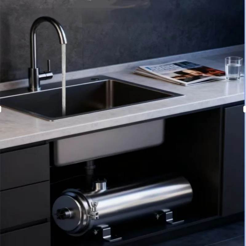 whole kitchen house high flow water filter system stainless steel mineral water filter Reusable PVDF