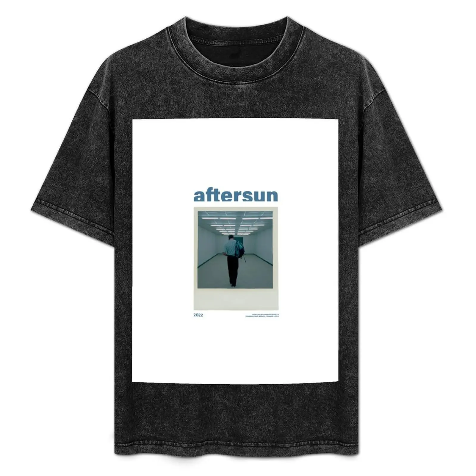 

AFTERSUN // movie poster T-Shirt Minimalist Casual Short Sleeve Top