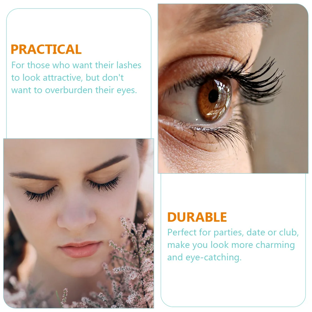 

5 Pairs Fake Eyelashes Makeup Natural Women Extension European and