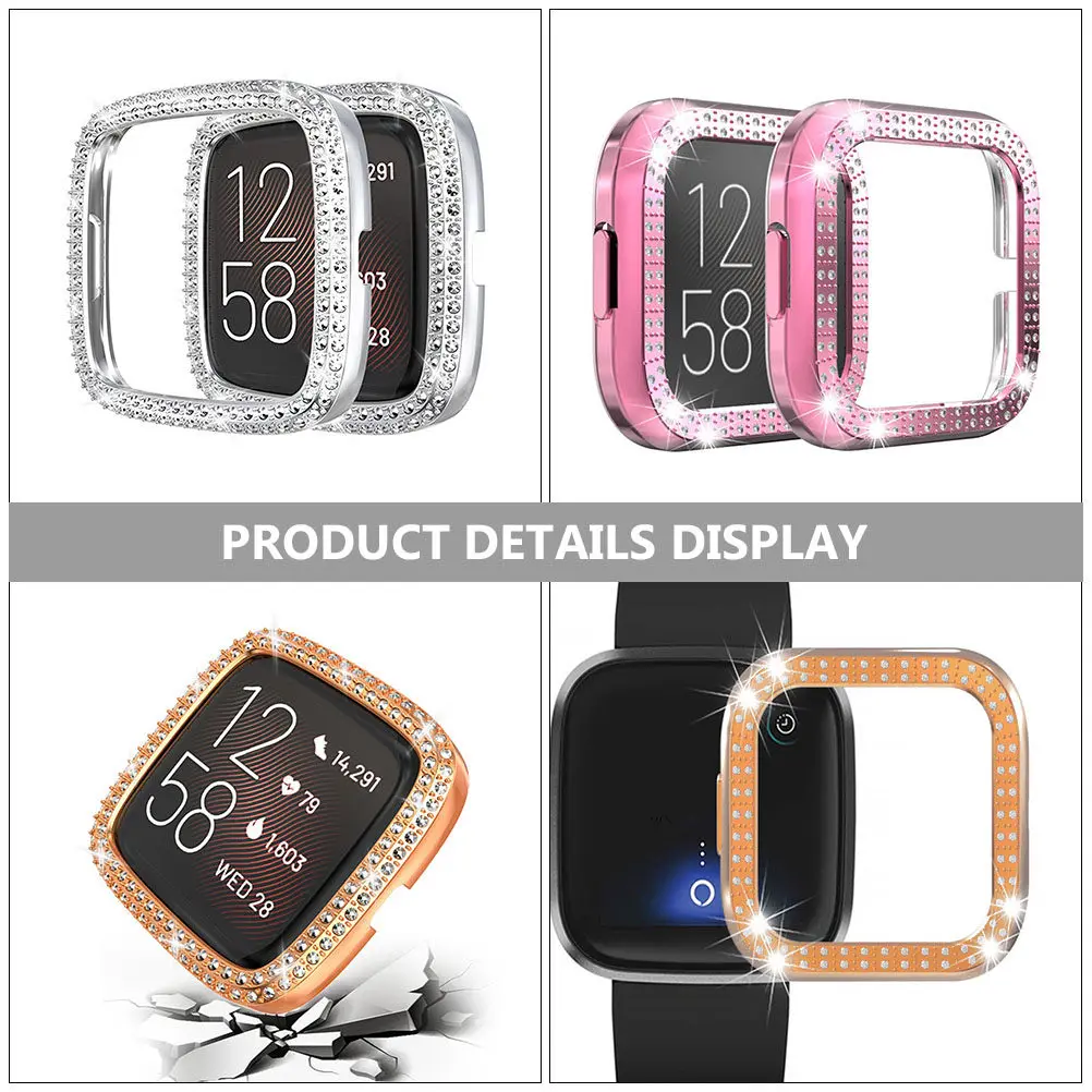 Capa protetora para relógio de alta qualidade, 3 peças, para smartwatch, anti-desgaste, resistente ao envelhecimento, design minimalista elegante, pre