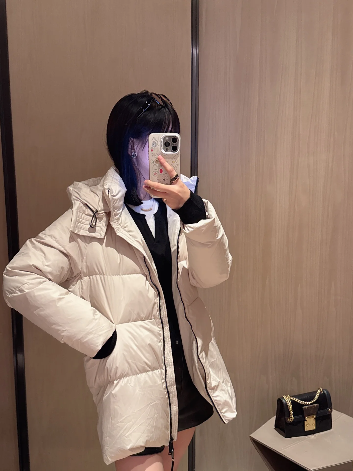 Max XL Classic Hooded 90% Goose Down Mid-length Coats & Jackets 2024 New Outerwears Clothing Thicken Warm Women's Winter Outdoor