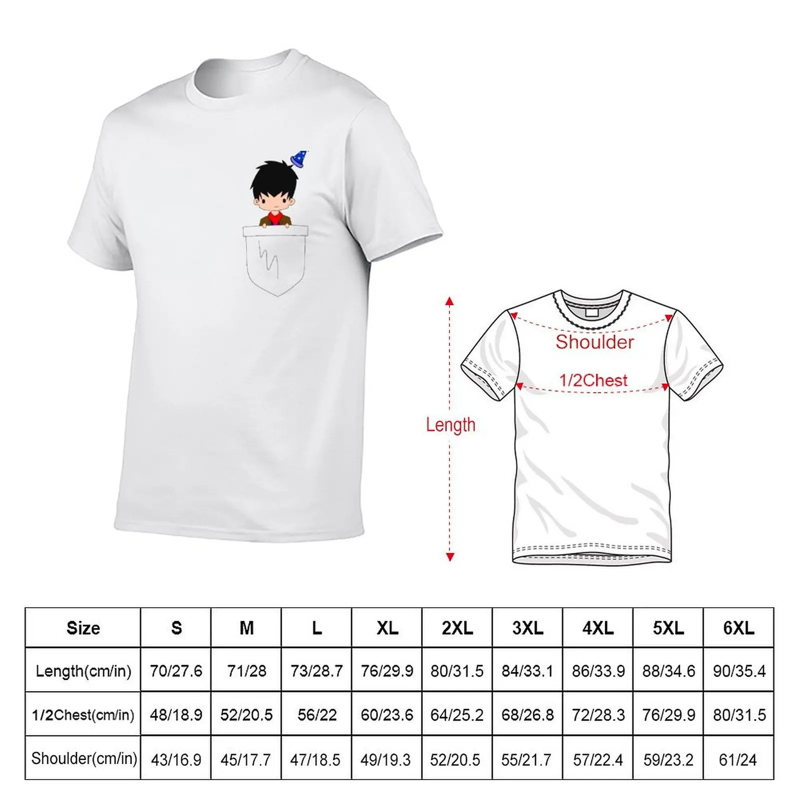 Pocket Warlock T-Shirt sweat aesthetic clothes t shirts for men pack
