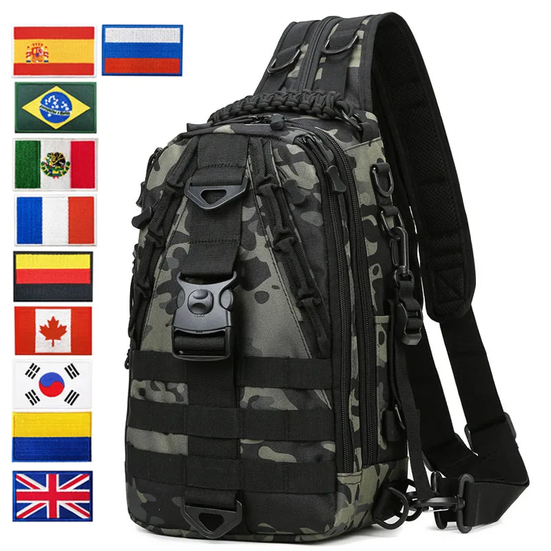 Small Size Fishing Backpack Men Multifunctional Tactical Backpack Men Fashion Backpack Camping Rucksack Climbing Shoulder Bag