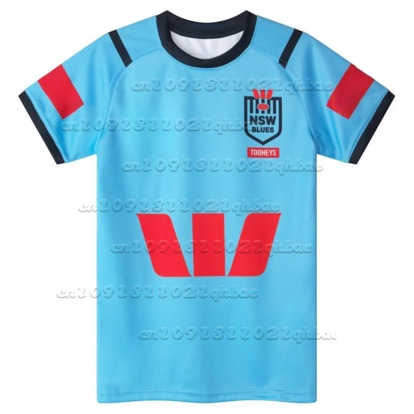 

2025 Australian National Rugby League New South Wales Blues Training Shirt Adult Top Motorcycle Suit