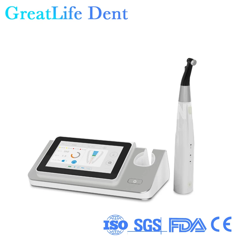 Greatlife Dent Endomotor COXO C-Smart I Pilot Wireless Endo Motor Apex Locator with LED Light Dentistry Wireless