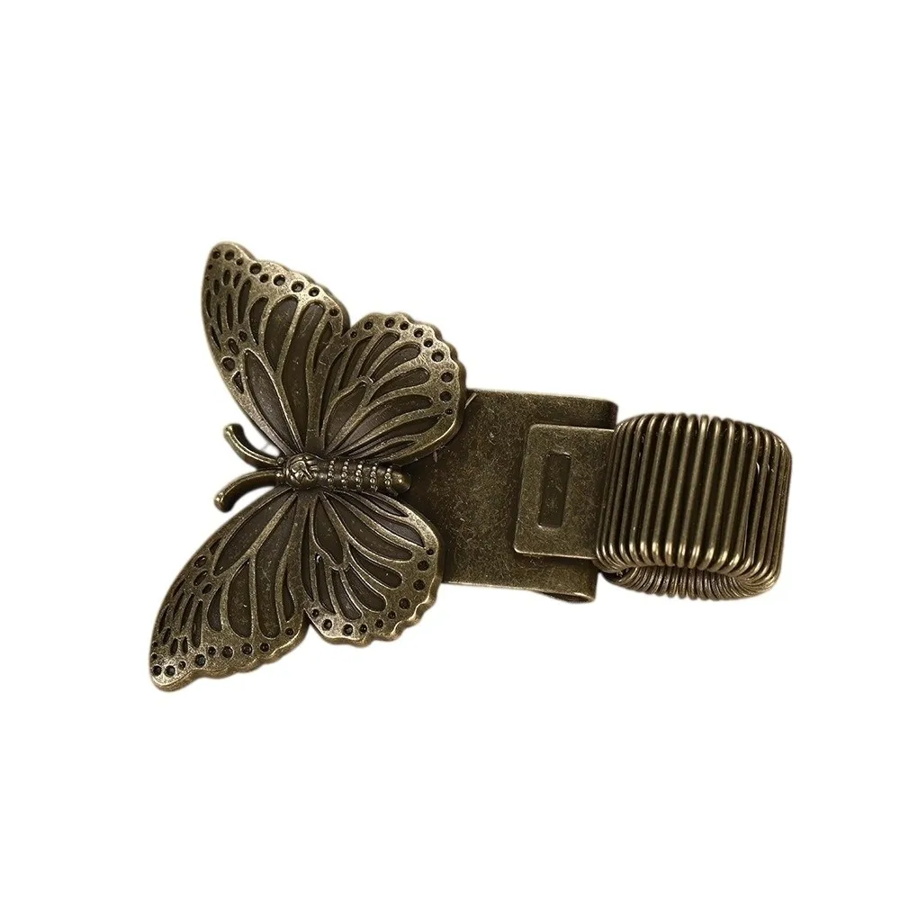 Creative Insect Series Pen Clip with Spring Metal Securely Holds Butterfly Rhinoceros Beetle Pen Clip Vintage Durable