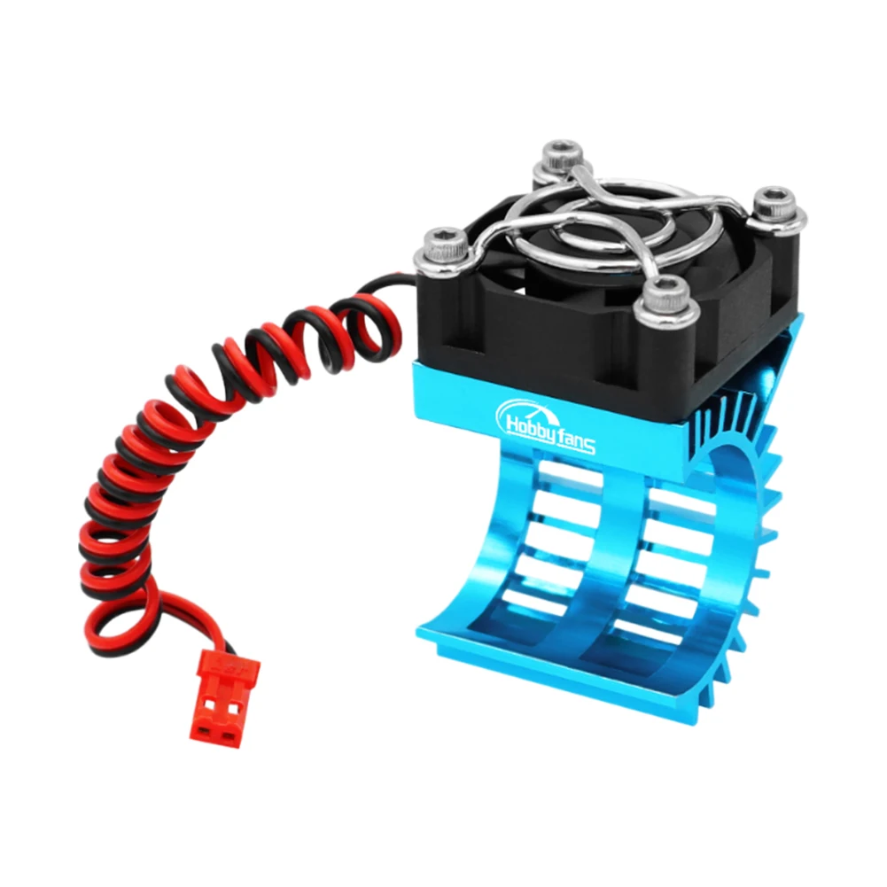 Dissipatore di calore motore RC con ventola di raffreddamento Radiatore motore RC per 1/14 1/16 1/18 370 380 390 Auto RC per motore brushless 2838 2858 2845