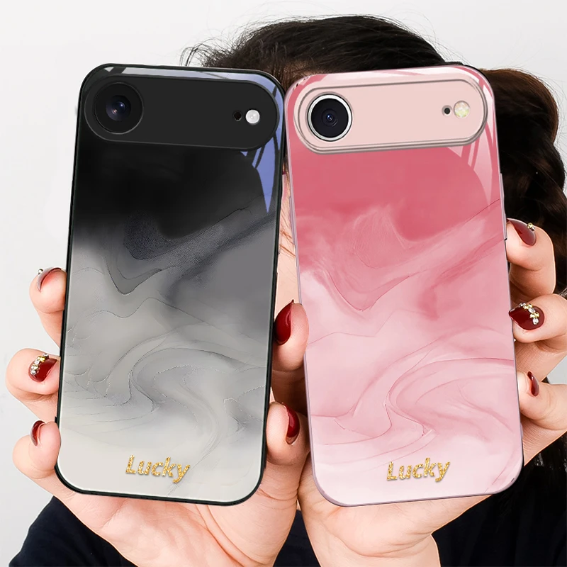 

Ink wash connotation blue For iPhone 17 Air 16 E 15 14 13 Plus 12 mini 17 Pro Max 11Pro XR Xs X 7 8 11 Tempered Glass Phone Case