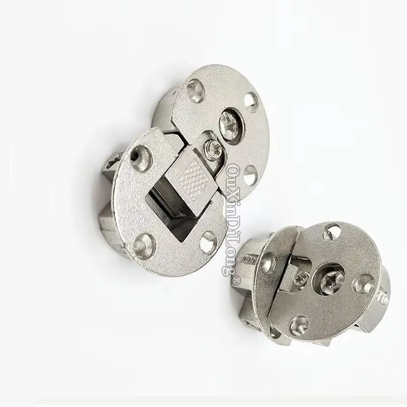 

Brand New 2PCS Zinc Alloy Invisible Hidden Cabinet Door Flap Hinges Cupboard Wardrobe Kitchen Flip Down Cabinet Hinges