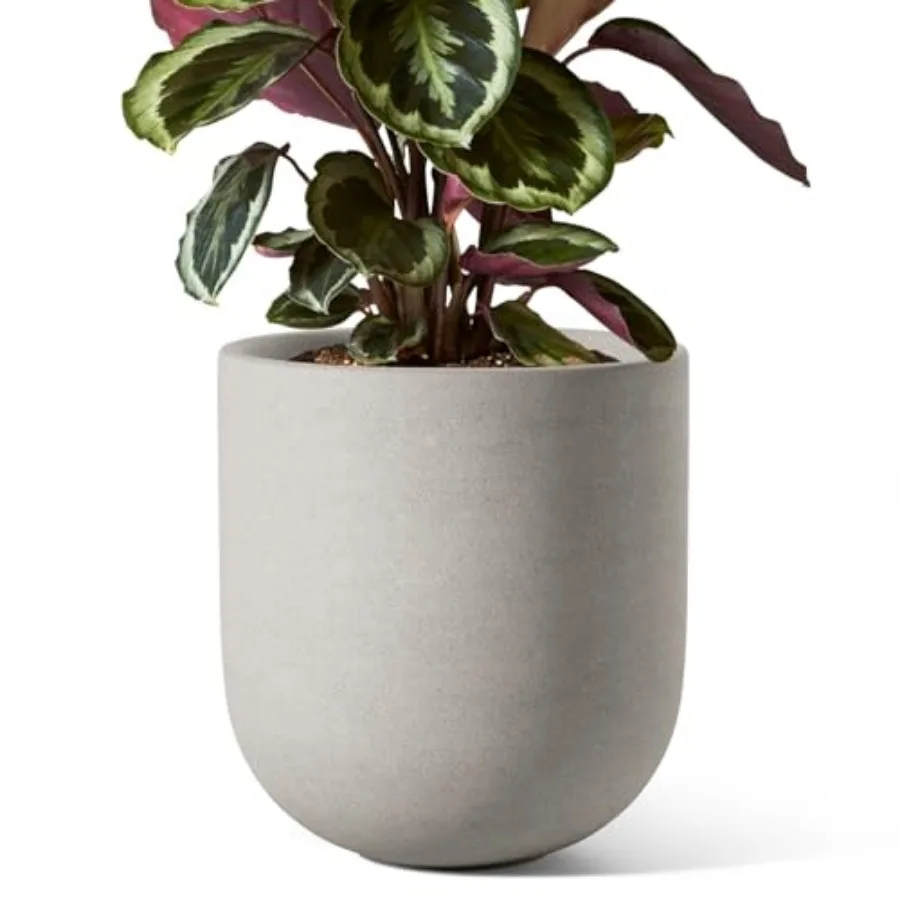 

Керамический горшок для растений с дренажным отверстием и резиновой заглушкой, кашпо для трав и небольших комнатных растений, цилиндрический горшок для дома
