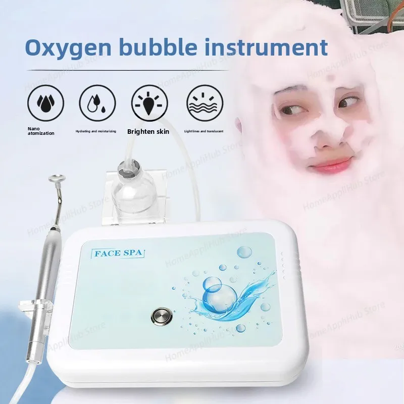 

SPA для лица Кислородный пузырь Глубокая очистка лица Омоложение кожи Кислородный пузырь Косметическая машина Очистите кожу Озоновое косметическое устройство