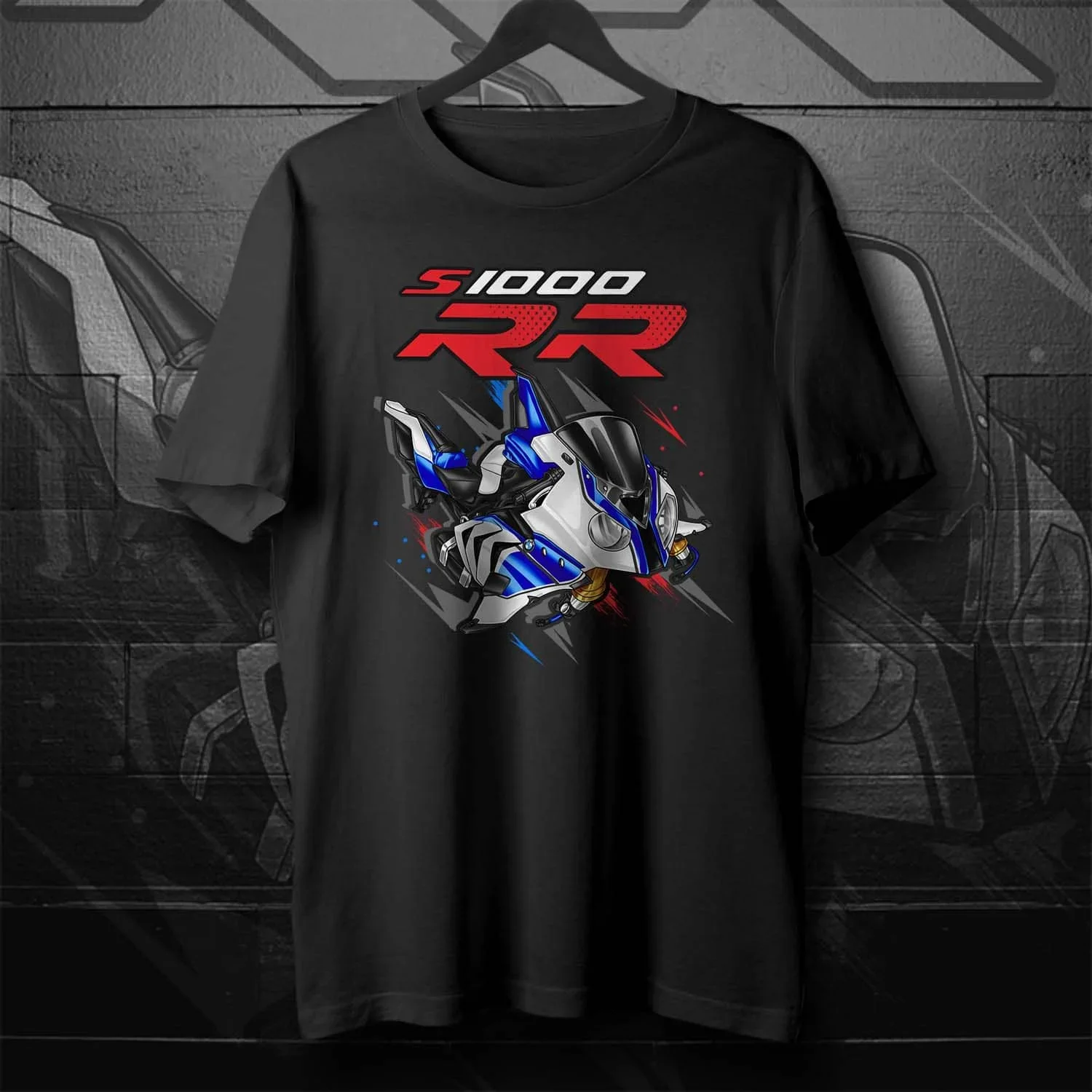 Classic German Motorcycle S 1000 RR Shark Inspired T-Shirt 100% Cotton O-Neck Short Sleeve Summer Casual Mens T-shirt Size S-3XL