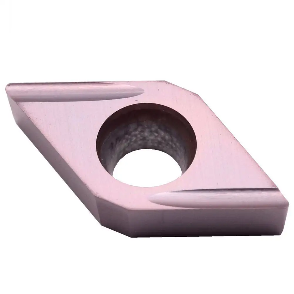 Inserções contínuas do carboneto, torno de giro do CNC, usinagem, CNC, ER-U, EL-U, 11T3, 0702, 01, 02, 04, ZN90, ZP15, 5 PCes