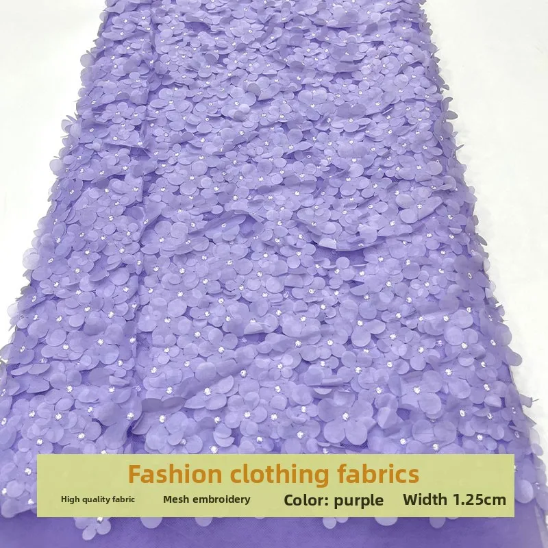 tissu-brode-de-perles-et-de-sequins-en-maille-pour-vetements-d'enfants-a-petits-motifs-floraux-materiel-de-couture-diy-au-metre