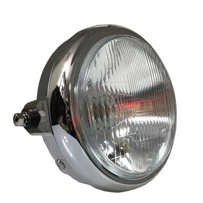 

Decorative Motorcycle Head Light for Honda Sundiro Lifan Dayun Qjmotor Exeited CM125 SDH125 DY150 Customs Motorbike Round Light
