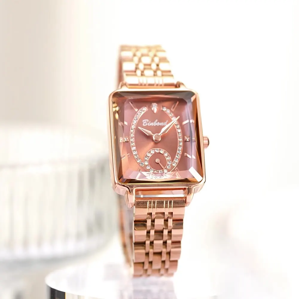 

AL-133Роскошные и элитные женские часы, женские наручные часы с водонепроницаемым стальным ремешком, роскошные подарочные женские наручные часы