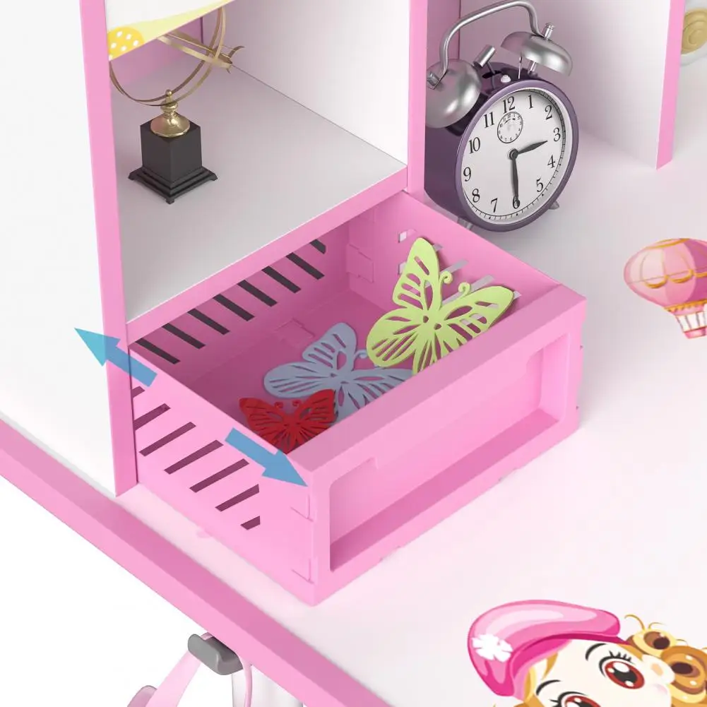 2 Teile/satz Kinder Studie Schreibtisch Stuhl Set Höhe Einstellbar Schule Studie Tisch Stuhl Set Sitzen Corrector Schreibtisch Stuhl Mit Buch Stehen