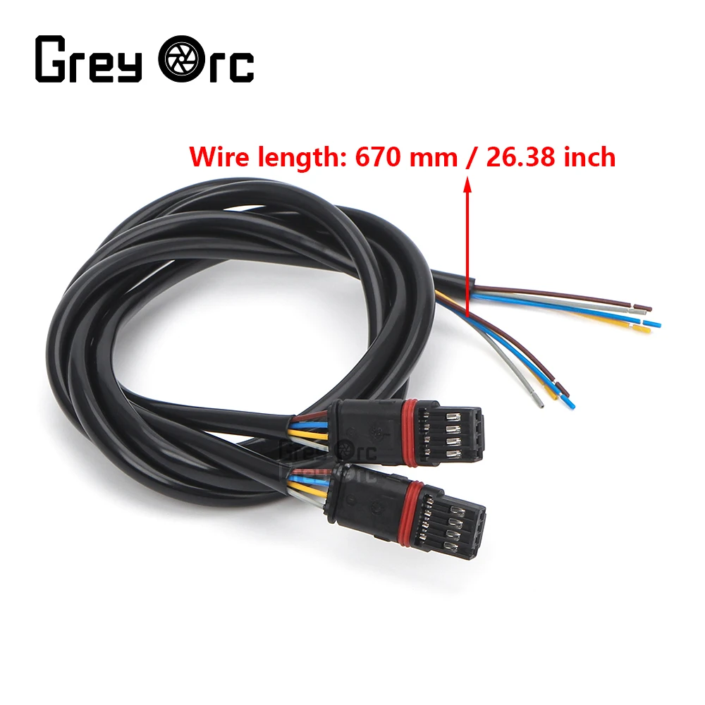

Rear Turn Signal Wiring Harness power line Adapter Indicator Connectors Adapter Plug For BMW Universal